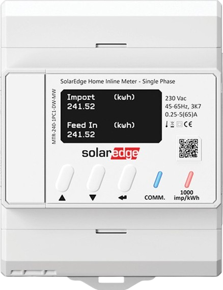 SolarEdge inline meter