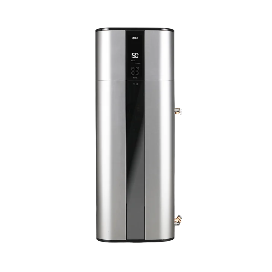 Moderne keuken met een LG warmtepompboiler